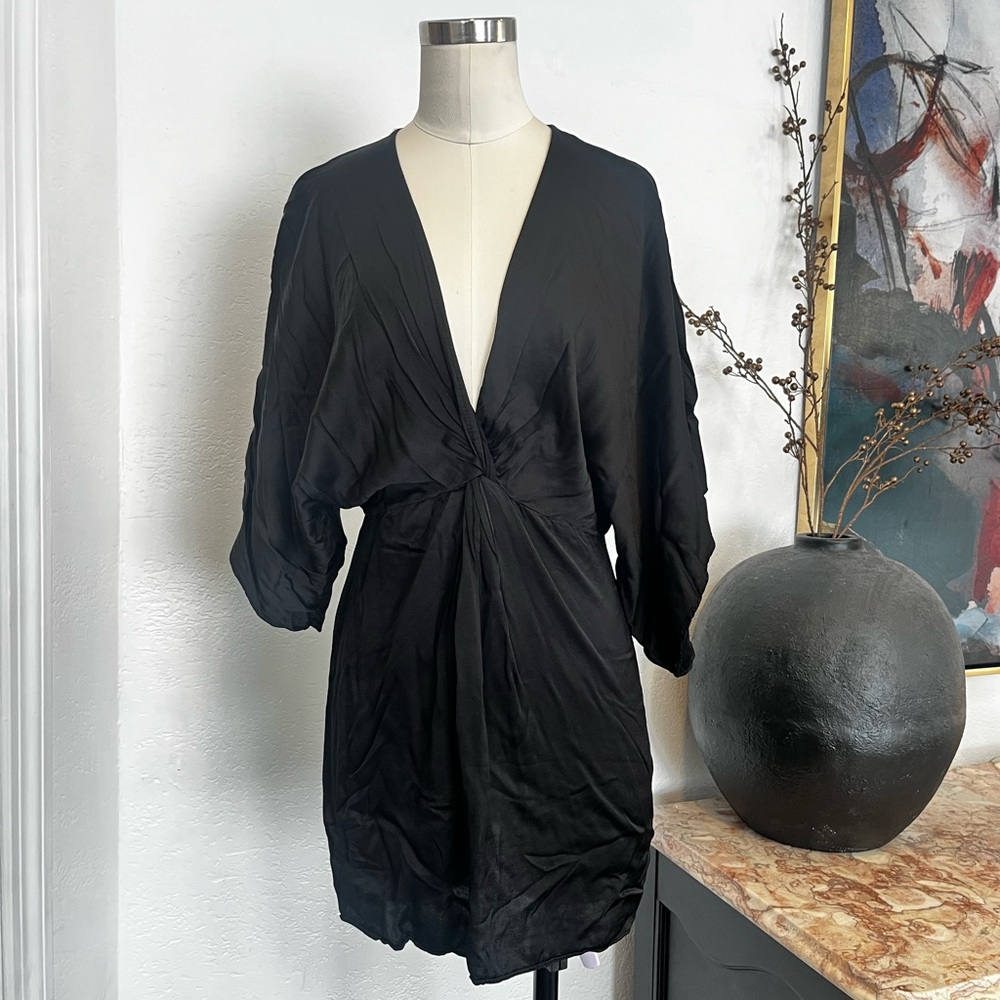 Zara Black Dress with Sparkling Accent Medium